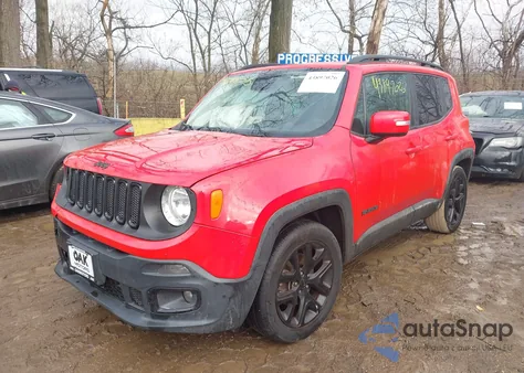 2017 Jeep Renegade Altitude Fwd z USA, uszkodzony, nr VIN ZACCJABB5HPG47062